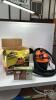 2HP. 2.5 GALLON SHOP VAC AND A SOLAR SHED LIGHT