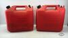 (3) PLASTIC GAS CANS - 4