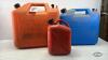 (3) PLASTIC GAS CANS - 2
