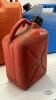 (3) PLASTIC GAS CANS - 3