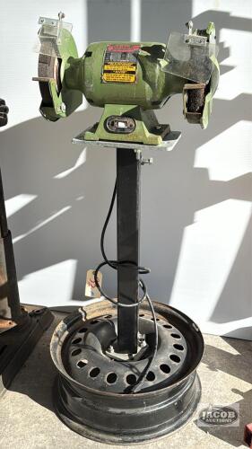 3/4 HP. PEDESTAL GRINDER