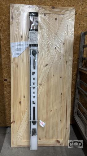 NEW INTERIOR RESIDENTIAL SLIDING BARN DOOR STYLE