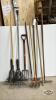 (10) PIECE GARDEN TOOL LOT