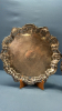 2 Silver Plate Trays -16in and 12in - 3