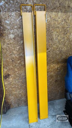 SET OF 5FT FORK EXTENSIONS FOR 4IN FORKS