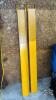 SET OF 5FT FORK EXTENSIONS FOR 4IN FORKS