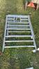 (2) 5FT GALVANIZED ADJUSTABLE GATES