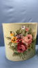 Round Hat Box and Balsa Wood Trash Can - 2