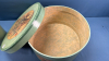 Round Hat Box and Balsa Wood Trash Can - 6