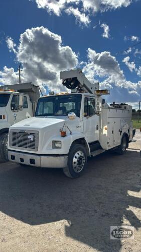 2000 FREIGHTLINER FL60 DIESEL BUCKET TRUCK
