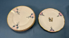 Hand Painted China Coffee & Dessert Set -See Notes - 12