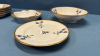 Hand Painted China Coffee & Dessert Set -See Notes - 16