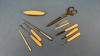 Button Hook and Manicure Items Lot -See Notes - 2