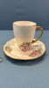 Bavaria Cup and Saucer with Qty. of Short Hat Pins - 2