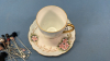 Bavaria Cup and Saucer with Qty. of Short Hat Pins - 3