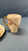 Bavaria Cup and Saucer with Qty. of Short Hat Pins - 5