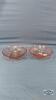 (2) SHARON PINK DEPRESSION BOWLS 8.5IN
