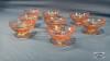 (8) SHARON PINK DEPRESSION SHERBETS - 4