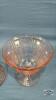 SHARON PINK DEPRESSION CANDY DISH WITH LID - 4