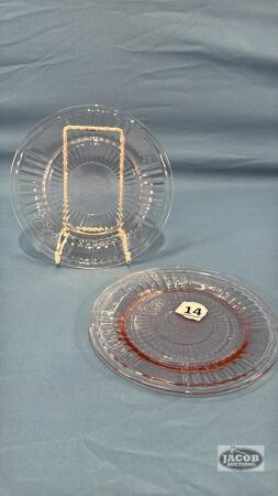 (2) 7IN MAYFAIR SIDE PLATES