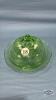 PATRICAN SPOKE GREEN DEPRESSION BUTTER DISH - 2