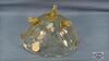 FOOTED YELLOW DEPRESSION LANCASTER 8IN GLASS BOWL - 4