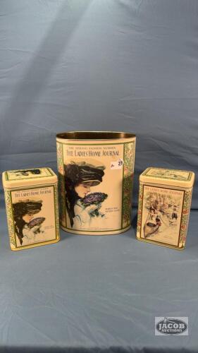 (3) REPRO THE LADIES HOME JOURNAL TINS