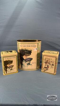 (3) REPRO THE LADIES HOME JOURNAL TINS