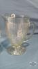 9IN IRIS PATTERN PITCHER AND CANDLE HOLDER - 2