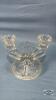 9IN IRIS PATTERN PITCHER AND CANDLE HOLDER - 5