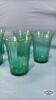 DORIC AND PANSIE GREEN DEPRESSION LOT - 4