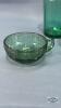 DORIC AND PANSIE GREEN DEPRESSION LOT - 5
