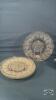 (5) 11.5IN GLASS PLATES & 5IN TEAPOT - 5