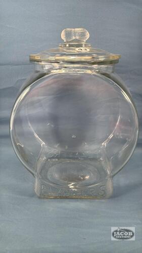PLANTERS 13IN COUNTER JAR WITH LID