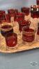 (19) RUBY GLASS SOUVENIOR LOT - 4