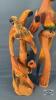 (2) PARROT CARVINGS TALLEST IS 27IN - 2