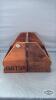 (2) WOODEN STORAGE CADDIES