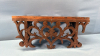 Ornate Wooden Clock Shelf - 5