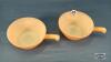 (2) FIRE KING BEEHIVE HANDLED SOUP BOWLS - 3