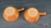 (2) FIRE KING BEEHIVE HANDLED SOUP BOWLS - 4