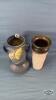 10IN ROSEVILLE VASE AND 9.5IN POTTERY VASE - 2