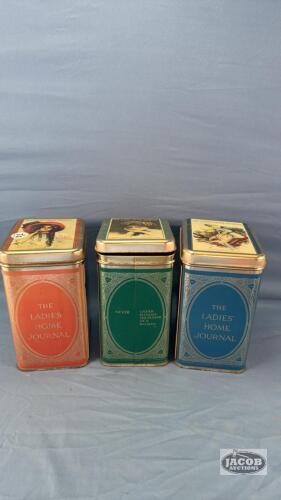 (3) REPRO THE LADIES HOME JOURNAL TINS