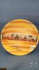 BRASS LOT ON 10IN BAYFIELD SOUVENIR PLATE - 7