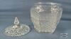 10IN GLASS COOKIE JAR WITH LID - 4