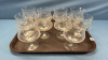 10 Cross and Olive Pedestal Shrimp Cocktail Dishes