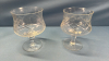 10 Cross and Olive Pedestal Shrimp Cocktail Dishes - 2