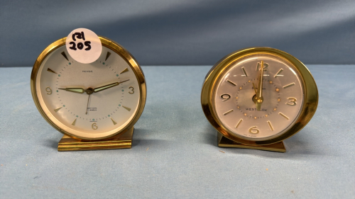 Baby Ben Westclox and Rensie Clocks -See Notes