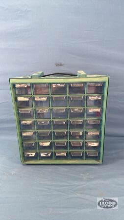 35 COMPARTMENT HARDWARE BIN