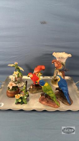 (8) BIRD FIGURES