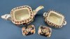 English Porcelain Tea Pot & Sugar Bowl -See Notes - 4